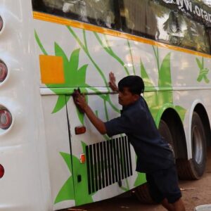 Luxurious Bus Detailing