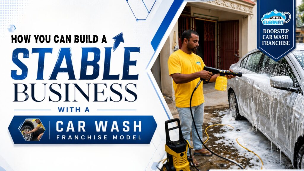 Build a stable business with a car wash franchise model and professional support